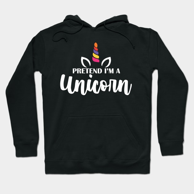 Im a unicorn hoodie hot sale